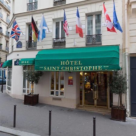 Hotel Saint Christophe Παρίσι Εξωτερικό φωτογραφία