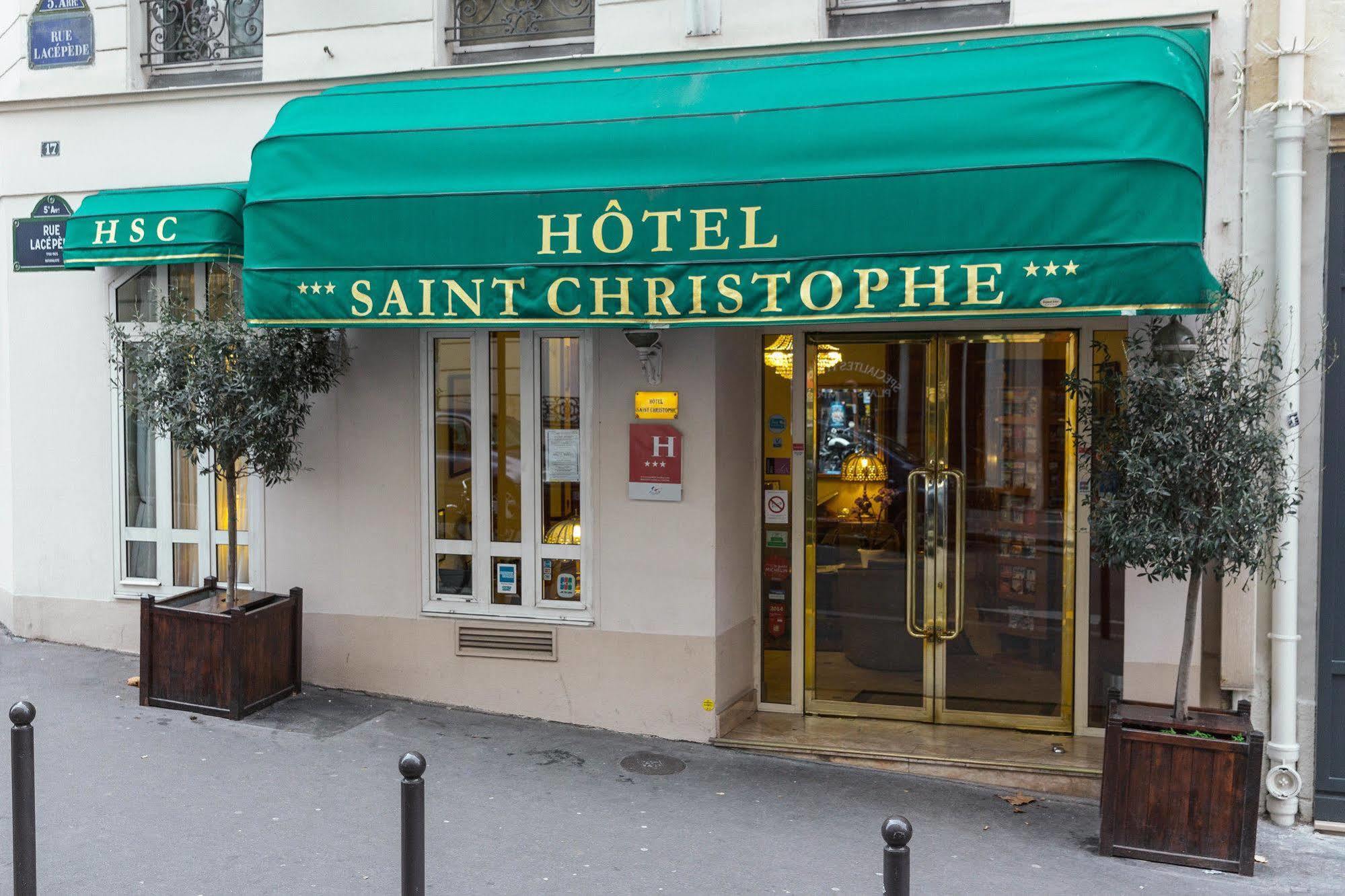 Hotel Saint Christophe Παρίσι Εξωτερικό φωτογραφία